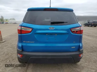 2019 Ford EcoSport SE z VIN MAJ3S2GEXKC267111, wystawiony jako Copart lot #56427685 z przebiegiem 58 956 mil mil oraz Tytuł czysty. Historia ofert i sprzedaży dostępna na DreamBid. Obrazek 6.