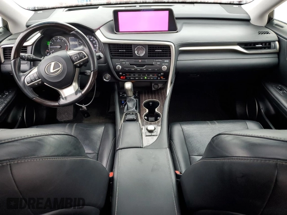 2018 Lexus RX with VIN JTJGZKCA5J2006058, listed as a Copart auction lot 42940845 with 107,843 mi miles and Salvage Title. Bid and sale history available at carsss.com. Image 8.