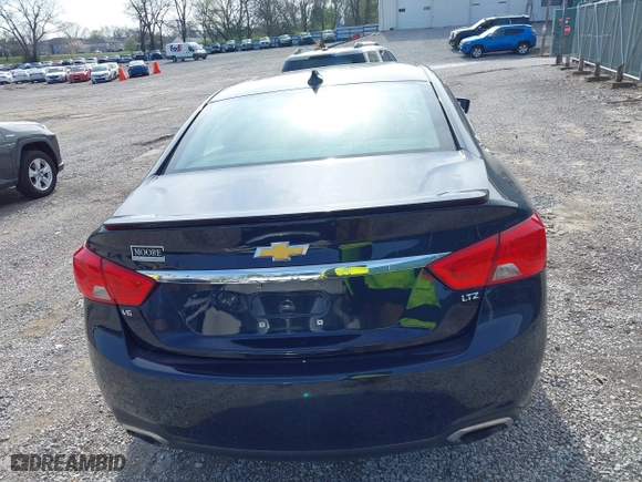 2015 Chevrolet Impala LTZ with VIN 2G1165S31F9237126, listed as a IAAI auction lot 41871382 with 20,286 mi miles. Bid and sale history available at carsss.com. Image 16.