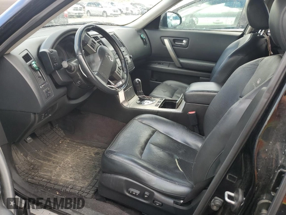2007 Infiniti FX35 with VIN JNRAS08W97X208841, listed as a Copart auction lot 48687834 with 0 mi miles and Salvage Title. Bid and sale history available at carsss.com. Image 7.
