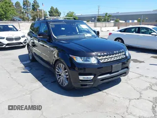 2016 Land Rover Range Rover Sport HSE z VIN SALWR2VF0GA580565, wystawiony jako IAAI lot #42315989 z przebiegiem 60 574 mil mil oraz . Historia ofert i sprzedaży dostępna na DreamBid. Obrazek 1.
