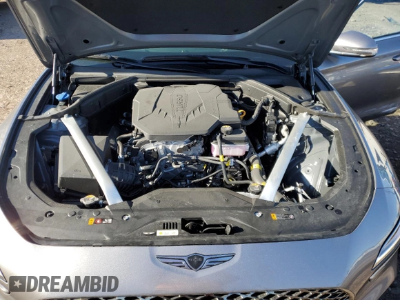 2025 Genesis G70 2.5T with VIN KMTG34SC3SU151822, listed as a Copart auction lot 48240125 with 5,781 mi miles and Clean title. Bid and sale history available at DreamBid. Image 11.