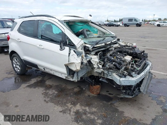 2018 Ford EcoSport SE with VIN MAJ3P1TE1JC220730, listed as a IAAI auction lot 41861691 with Not Provided miles. Bid and sale history available at carsss.com. Image 1.