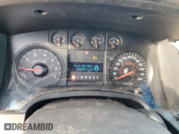 2010 Ford F-150 XL with VIN 1FTMF1EW1AKE04336, listed as a Copart auction lot 89282095 with 248,946 mi miles and Clean Title. Bid and sale history available at DreamBid. Image 9.