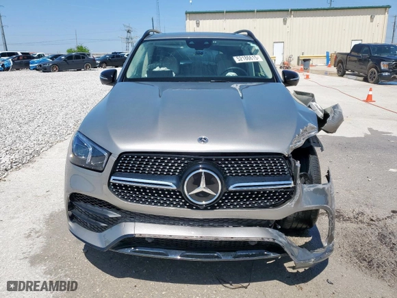 2022 Mercedes-Benz GLE with VIN 4JGFB4JB5NA810569, listed as a Copart auction lot 52186615 with 39,703 mi miles and Salvage Title. Bid and sale history available at carsss.com. Image 5.