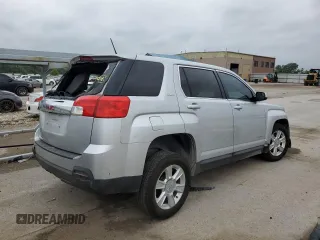 2013 GMC Terrain SLE with VIN 2GKALMEK3D6247981, listed as a Copart auction lot 57521575 with Not provided miles and Salvage title. Bid and sale history available at DreamBid. Image 3.