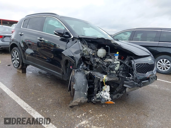2018 Kia Sportage EX z VIN KNDPN3AC8J7382796, wystawiony jako IAAI lot #42161431 z przebiegiem 42 666 mil mil oraz . Historia ofert i sprzedaży dostępna na DreamBid. Obrazek 1.