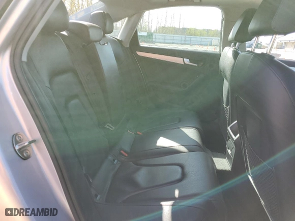 2013 Audi A4 Premium with VIN WAUBFAFL4DA159793, listed as a Copart auction lot 51822465 with 58,807 mi miles and Salvage Title. Bid and sale history available at carsss.com. Image 10.