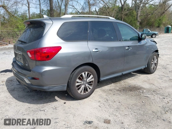 2019 Nissan Pathfinder S with VIN 5N1DR2MN2KC618863, listed as a IAAI auction lot 41922994 with 143,693 mi miles and . Bid and sale history available at DreamBid. Image 4.