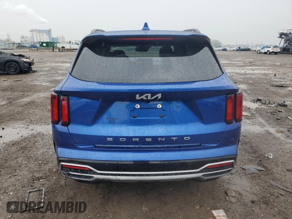 2022 Kia Sorento S with VIN 5XYRL4LC4NG104861, listed as a Copart auction lot 54663455 with 82,489 mi miles and Salvage title. Bid and sale history available at DreamBid. Image 6.