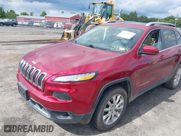 2017 Jeep Cherokee Limited с VIN 1C4PJMDB6HW543666, выставлен на аукционе IAAI как лот 42344655 с пробегом 117 078 миль миль и . История ставок и продаж доступна на DreamBid. Изображение 2.