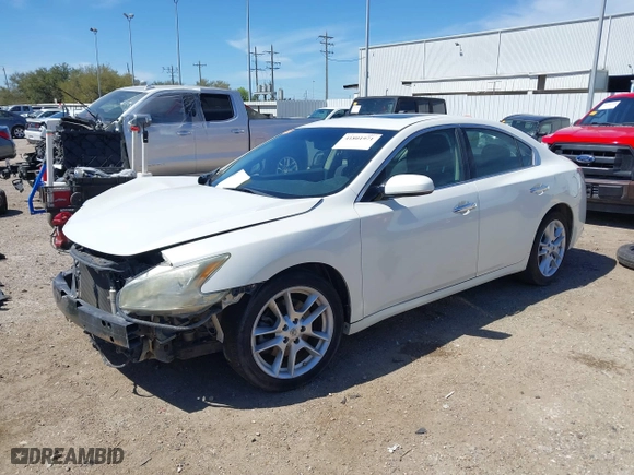 2014 Nissan Maxima 3.5 SV w/Premium Pkg with VIN 1N4AA5AP6EC457434, listed as a IAAI auction lot 41801971 with 160,756 mi miles. Bid and sale history available at carsss.com. Image 18.