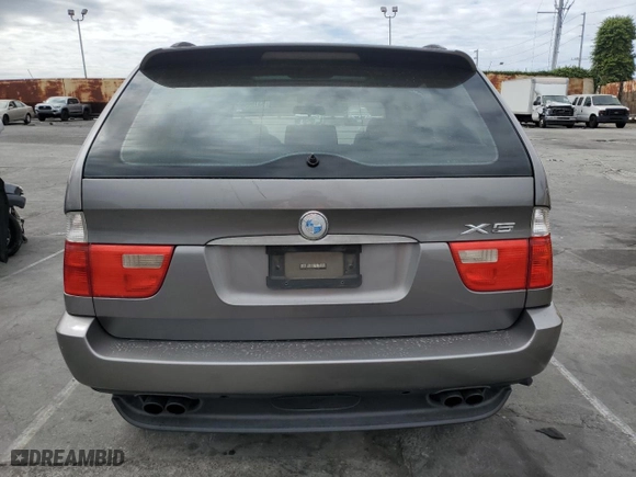 2006 BMW X5 4.4i with VIN 5UXFB53536LV22152, listed as a Copart auction lot 53160005 with 178,555 mi miles and Salvage Title. Bid and sale history available at carsss.com. Image 6.