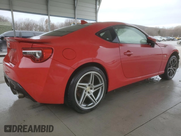 2017 Toyota 86 with VIN JF1ZNAA12H8705410, listed as a Copart auction lot 87385734 with 83,228 mi miles and Clean Title. Bid and sale history available at carsss.com. Image 3.