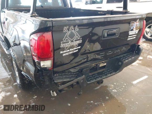 2023 Toyota Tacoma SR with VIN 3TYRX5GN2PT069110, listed as a IAAI auction lot 41235858 with 60,019 mi miles and . Bid and sale history available at DreamBid. Image 17.