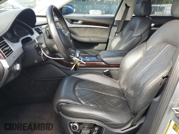 2013 Audi A8 3.0L with VIN WAUAGAFD6DN032313, listed as a Copart auction lot 65157945 with 100,194 mi miles and Clean title. Bid and sale history available at DreamBid. Image 7.