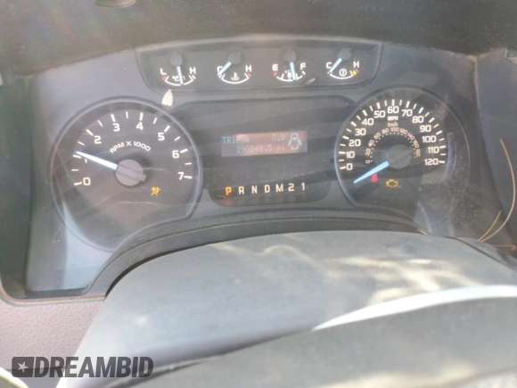2012 Ford F-150 XL with VIN 1FTMF1EF5CFC81250, listed as a Copart auction lot 80363234 with 290,048 mi miles and Salvage title. Bid and sale history available at DreamBid. Image 9.