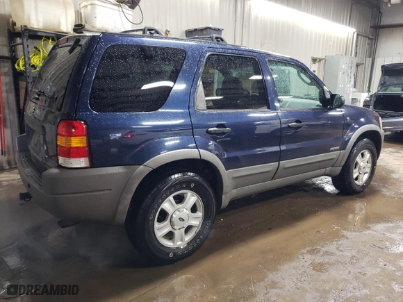 2002 Ford Escape Limited with VIN 1FMCU04162KB13734, listed as a Copart auction lot 48995144 with 164,828 mi miles and Salvage Title. Bid and sale history available at carsss.com. Image 3.