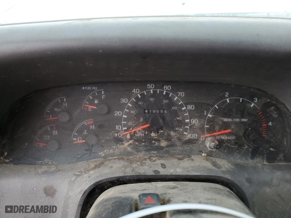 1999 Ford Super Duty F-350 SRW XL with VIN 1FTSW31F2XEA30769, listed as a Copart auction lot 86520674 with 419,684 mi miles and Clean Title. Bid and sale history available at carsss.com. Image 9.