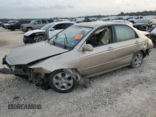2007 Kia Spectra EX z VIN KNAFE121975411267, wystawiony jako Copart lot #55213175 z przebiegiem 64 719 mil mil oraz Szkoda całkowita • Salvage title. Historia ofert i sprzedaży dostępna na DreamBid. Obrazek 1.