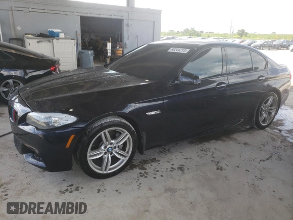 2013 BMW 5 Series 535i xDrive with VIN WBAFU7C5XDDU70417, listed as a Copart auction lot 60244315 with 182,264 mi miles and Clean title. Bid and sale history available at DreamBid. Image 1.