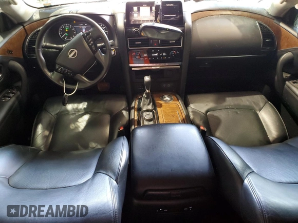 2022 Nissan Armada SL with VIN JN8AY2BCXN9160569, listed as a Copart auction lot 69998584 with 64,025 mi miles and Salvage Title. Bid and sale history available at carsss.com. Image 8.