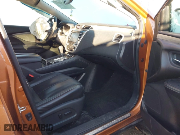 2017 Nissan Murano S with VIN 5N1AZ2MH6HN103570, listed as a IAAI auction lot 41534592 with 104,057 mi miles and . Bid and sale history available at DreamBid. Image 5.