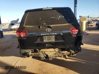 2018 Toyota Sequoia SR5 with VIN 5TDZY5G13JS069341, listed as a Copart auction lot 89153795 with 116,072 mi miles and Salvage Title. Bid and sale history available at carsss.com. Image 6.
