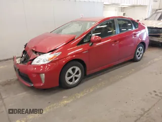 2015 Toyota Prius Four with VIN JTDKN3DUXF0466312, listed as a IAAI auction lot 41556508 with 54,911 mi miles. Bid and sale history available at carsss.com. Image 18.