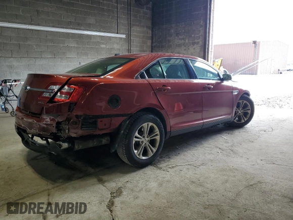 2014 Ford Taurus SEL with VIN 1FAHP2E83EG155185, listed as a Copart auction lot 54262355 with 0 mi miles and Salvage Title. Bid and sale history available at carsss.com. Image 3.