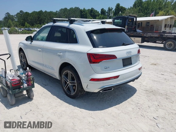 2023 Audi Q5 S line Premium Plus с VIN WA1E2AFY3P2087775, выставлен на аукционе IAAI как лот 42566888 с пробегом 10 456 миль миль и . История ставок и продаж доступна на DreamBid. Изображение 3.