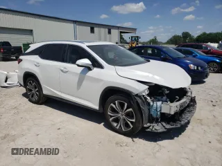 2020 Lexus RX 350L with VIN JTJHZKFA3L2025792, listed as a Copart auction lot 56319744 with 95,085 mi miles and Salvage title. Bid and sale history available at DreamBid. Image 4.