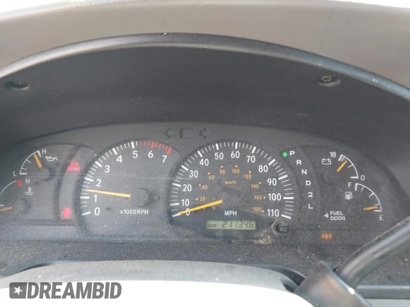 2004 Toyota Tundra SR5 with VIN 5TBDT44194S452527, listed as a IAAI auction lot 41851064 with 211,346 mi miles and . Bid and sale history available at DreamBid. Image 7.