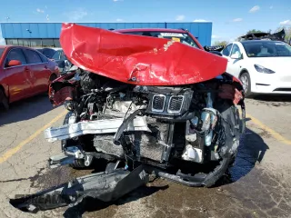 2017 Jeep Compass Sport with VIN 3C4NJCAB2HT658261, listed as a Copart auction lot 75200444 with Not Provided miles and Salvage Title. Bid and sale history available at carsss.com. Image 5.