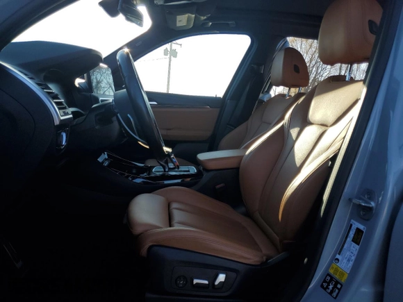 2022 BMW X3 xDrive30i with VIN 5UX53DP09N9K71795, listed as a Copart auction lot 49472915 with 39,070 mi miles and Salvage Title. Bid and sale history available at DreamBid. Image 7.