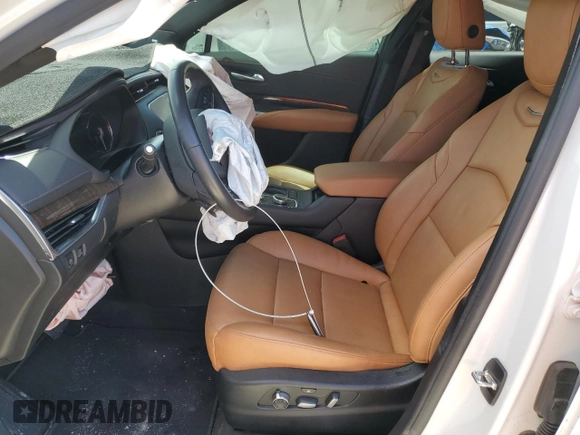 2023 Cadillac XT4 AWD Premium Luxury with VIN 1GYFZDR46PF130198, listed as a Copart auction lot 57763285 with 8,346 mi miles and Salvage title. Bid and sale history available at DreamBid. Image 7.