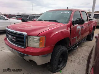 2008 GMC Sierra 1500 Work Truck with VIN 2GTEK133381124212, listed as a Copart auction lot 50448795 with 186,468 mi miles and Non Repairable. Bid and sale history available at carsss.com. Image 1.