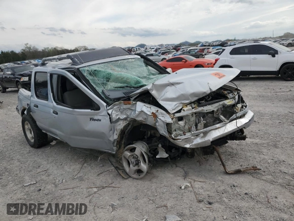 2000 Nissan Frontier XE with VIN 1N6ED27Y1YC396562, listed as a Copart auction lot 49518015 with 429,708 mi miles and Clean title. Bid and sale history available at DreamBid. Image 4.
