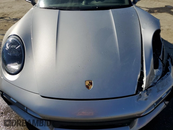 2021 Porsche 911 Turbo S with VIN WP0CD2A95MS263671, listed as a Copart auction lot 49399805 with 0 mi miles and Salvage Title. Bid and sale history available at carsss.com. Image 11.
