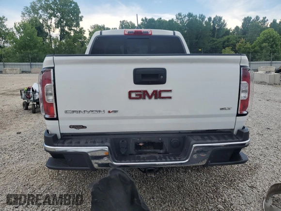 2019 GMC Canyon 4WD SLT with VIN 1GTG6DEN8K1274729, listed as a Copart auction lot 60804575 with 107,382 mi miles and Salvage title. Bid and sale history available at DreamBid. Image 6.