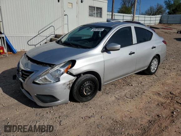 2016 Nissan Versa S Plus with VIN 3N1CN7AP1GL837939, listed as a Copart auction lot 52419495 with 118,069 mi miles and Salvage Title. Bid and sale history available at carsss.com. Image 1.