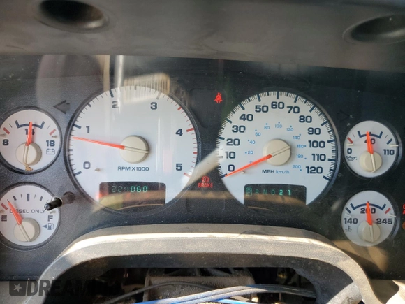 2005 Dodge Ram 2500 SLT with VIN 3D7KR28C35G740661, listed as a Copart auction lot 74216064 with 224,060 mi miles and Salvage Title. Bid and sale history available at carsss.com. Image 9.