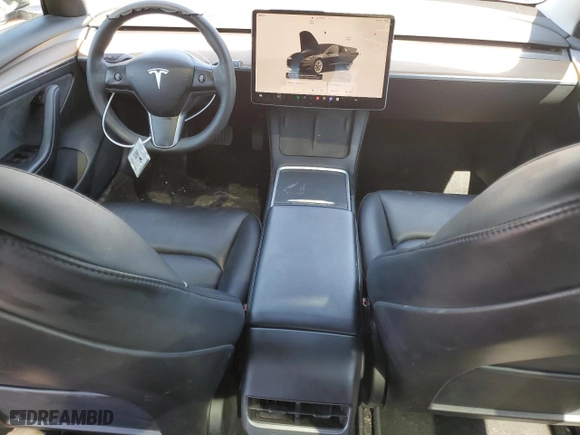 2023 Tesla Model 3 with VIN 5YJ3E1EA5PF451975, listed as a Copart auction lot 52501005 with 93,733 mi miles and Clean Title. Bid and sale history available at carsss.com. Image 8.