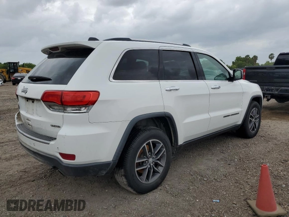 2018 Jeep Grand Cherokee Limited z VIN 1C4RJEBG5JC130674, wystawiony jako Copart lot #53908235 z przebiegiem 138 084 mil mil oraz Szkoda całkowita • Salvage title. Historia ofert i sprzedaży dostępna na DreamBid. Obrazek 3.