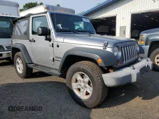 2013 Jeep Wrangler Sport with VIN 1C4AJWAG7DL635639, listed as a Copart auction lot 67182975 with 101,576 mi miles and Clean title. Bid and sale history available at DreamBid. Image 4.