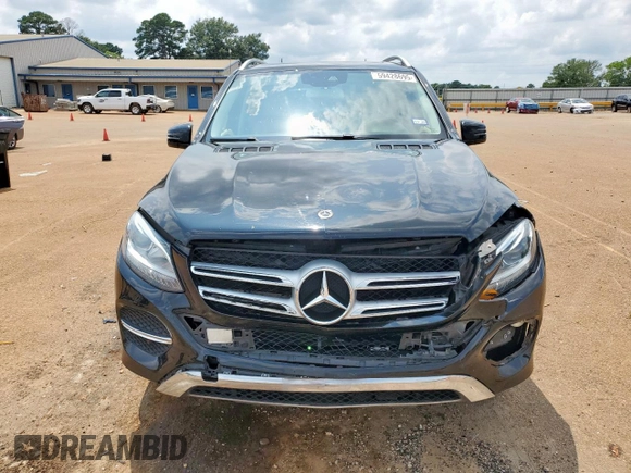 2017 Mercedes-Benz GLE 350 with VIN 4JGDA5HB9HA983778, listed as a Copart auction lot 59428695 with 103,797 mi miles and Salvage title. Bid and sale history available at DreamBid. Image 5.