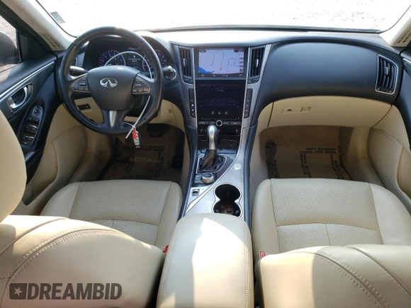 2015 Infiniti Q50 Premium с VIN JN1BV7AP6FM340613, выставлен на аукционе Copart как лот 59041625 с пробегом 192 451 миль миль и Списание • Salvage title. История ставок и продаж доступна на DreamBid. Изображение 8.