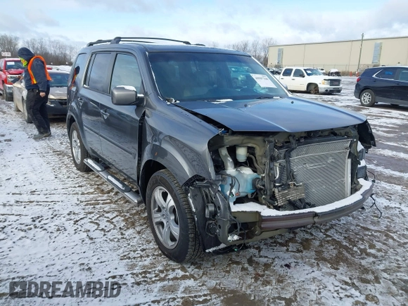 2012 Honda Pilot EX-L with VIN 5FNYF4H52CB013539, listed as a IAAI auction lot 40987268 with 93,022 mi miles and . Bid and sale history available at DreamBid. Image 1.