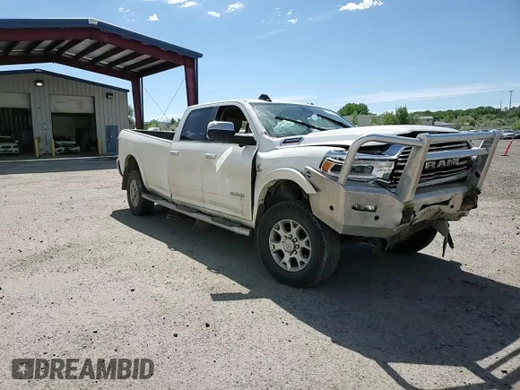 2020 Ram 3500 Laramie with VIN 3C63R3JL3LG102994, listed as a Copart auction lot 57411184 with 0 mi miles and Salvage Title. Bid and sale history available at carsss.com. Image 11.