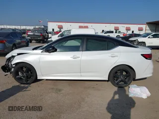 2023 Nissan Sentra SR with VIN 3N1AB8DV4PY244756, listed as a IAAI auction lot 41793694 with 38,269 mi miles. Bid and sale history available at carsss.com. Image 13.